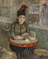 La femme a table au cafe de Tambourin 1887